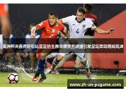 美洲杯决赛夜哥伦比亚足协主席突遭警方逮捕引发足坛震动再掀风波